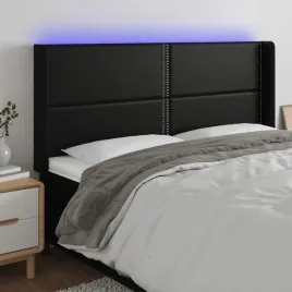 vidaxl-zaglowek-do-lozka-z-led-czarny-203x16x118-128cm-sztuczna-skora