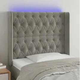 vidaxl-zaglowek-do-lozka-z-led-jasnoszary-103x16x118-128-cm-aksamit