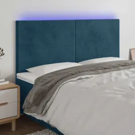 vidaxl-zaglowek-do-lozka-z-led-ciemnoniebieski-200x5x118-128-cm