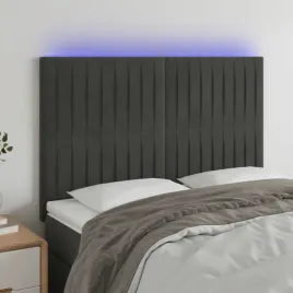 vidaxl-zaglowek-do-lozka-z-led-ciemnoszary-144x5x118-128-cm-aksamit