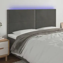vidaxl-zaglowek-do-lozka-z-led-ciemnoszary-180x5x118-128-cm-aksamit