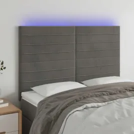 vidaxl-zaglowek-do-lozka-z-led-ciemnoszary-144x5x118-128-cm-aksamit