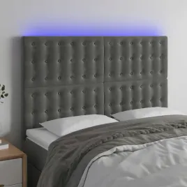 vidaxl-zaglowek-do-lozka-z-led-ciemnoszary-144x5x118-128-cm-aksamit