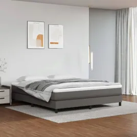 vidaxl-lozko-kontynentalne-szara-180x200-cm-sztuczna-skora