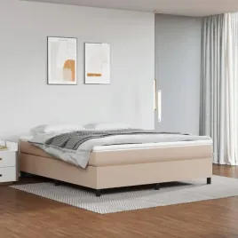 vidaxl-lozko-kontynentalne-kolor-cappuccino-160x200-cm-sztuczna-skora