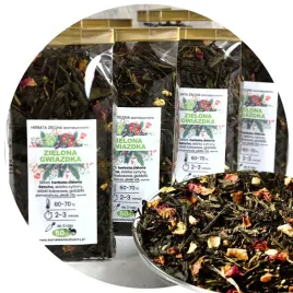 herbata-sencha-aromatyowana-zielona-gwiazdka-50g-zimowa-pyszna-od-kameleon