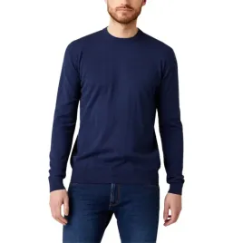 sweter-meski-wrangler-crew-knit-bawelniany-granatowy