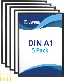 ramki-plakatowe-qwork-5-sztuk-din-a1-profil-aluminiowy-25-mm