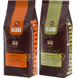 sati-kawa-smakowa-mielona-zestaw-carmel-250g-hazelnut-250g-500g