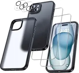etui-na-telefon-iphone-15-zestaw-5w1-czarne-etui-szklo-ochronne-uniqueme