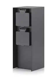 zewnetrzna-kolumna-z-2-gniazdkami-ogrodowymi-piwi-23cm-antracyt