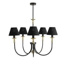 aldex-artera-1118f1-zyrandol-roma-5-black