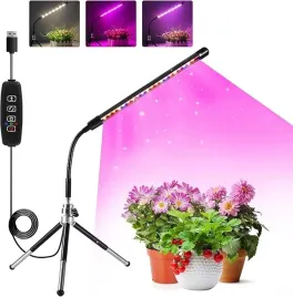 lampa-led-do-roslin-cokolila-mj1-z-tripodem-regulacja-jasnosci-3-tryby