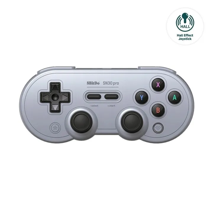 kontroler-8bitdo-sn30-progamepad-pc-switch-android-mac-szary-bluetooth