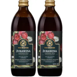 herbal-100percent-sok-z-zurawiny-zurawina-500ml-wsparcie-uklad-moczowy-x2