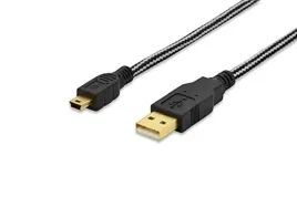 kabel-polaczeniowy-przejsciowka-ednet-usb-a-miniusb-b-1m-black-pozlacany