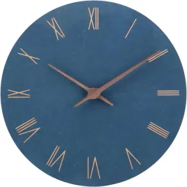 drewniany-zegar-scienny-mechanizm-bez-dzwieku-tykania-30-cm-niebieski