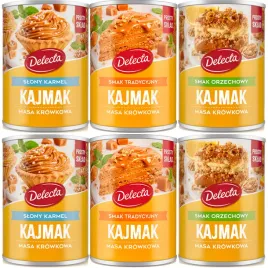 delecta-kajmak-masa-krowkowa-slony-karmel-tradycyjny-orzechowy-400g-x6