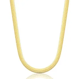naszyjnik-stal-szlachetna-pozlacana-14k-zlotem-zylka-5mm-nst2309