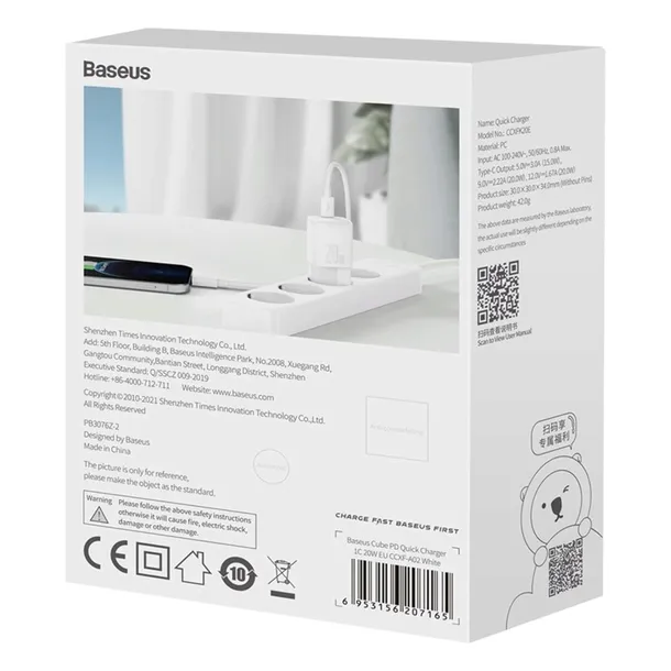 ladowarka-sieciowa-usb-c-pd-cube-20w-biala-baseus-prad-wyjsciowy-3000-ma