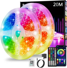 tasma-led-realky-2x-10m-aplikacja-bluetooth-pilot-synchronizacja-muzyki