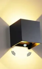 senfay-kinkiet-led-czarny-z-czujnikiem-ruchu-6w-nowoczesny-geometryczny