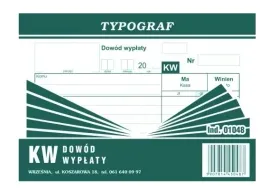 druk-kw-kasa-wyplaci-dowod-wyplaty-typograf-a6-5-bloczkow-80-kartek