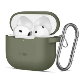 etui-pokrowiec-na-apple-airpods-4-silicone-hook-zielony-tech-protect