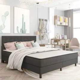 vidaxl-tuftowane-wezglowie-ciemnoszare-obite-tkanina-160x200-cm