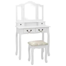 vidaxl-toaletka-ze-stolkiem-biala-80x69x141-cm-drewno-paulowni