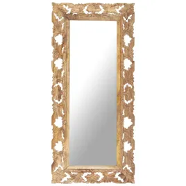 vidaxl-lustro-w-recznie-rzezbionej-brazowej-ramie-110x50-cm-mango