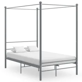vidaxl-rama-lozka-z-baldachimem-szara-metalowa-140-x-200-cm