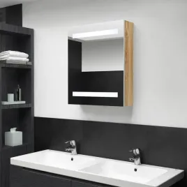 vidaxl-szafka-lazienkowa-z-lustrem-i-led-biel-i-dab-50x14x60-cm
