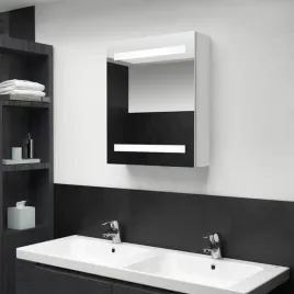 vidaxl-szafka-lazienkowa-z-lustrem-i-led-lsniaca-biel-50x14x60-cm