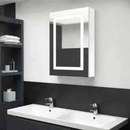 vidaxl-szafka-lazienkowa-z-lustrem-i-led-lsniaca-biel-50x13x70-cm