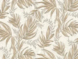 tapeta-na-flizelinie-laserowa-elegancka-liscie-zlota-bezowa-do-salonu