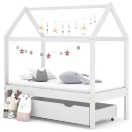 vidaxl-rama-lozka-dzieciecego-z-szuflada-biala-sosnowa-70x140-cm
