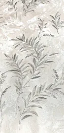 tapeta-na-sciane-biala-wzor-delikatnych-listkow-srebro-z-brokatem-mur-beton