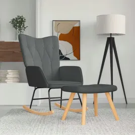 vidaxl-fotel-bujany-z-podnozkiem-ciemnoszary-obity-tkanina