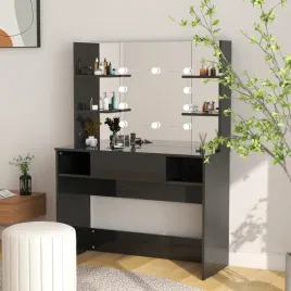 vidaxl-stolik-do-makijazu-z-led-100x40x135-cm-mdf-lsniacy-czarny
