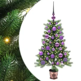 elegancka-sztuczna-choinka-stozkowa-90-cm-z-cieplym-oswietleniem-led