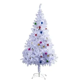 choinka-sztuczna-biala-150cm-drzewko-swiateczne-z-ozdobami