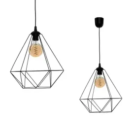 milagro-lampa-wiszaca-basket-black-1xe27