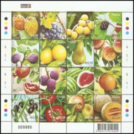 malta-2007-mnh-xf-owocy-sc1279