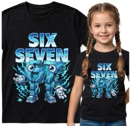 dziecieca-koszulka-czarna-128-t-shirt-six-seven-67-viral-tiktok-brainrot