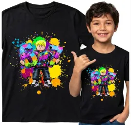 dziecieca-koszulka-czarna-134-t-shirt-roblox-six-seven-brainrot-tiktok