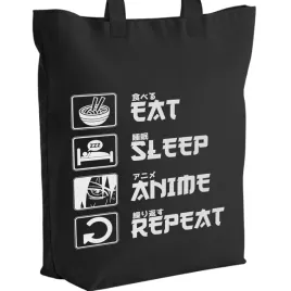 torba-bawelniana-czarna-na-zakupy-anime-rozne-napisy-wzory