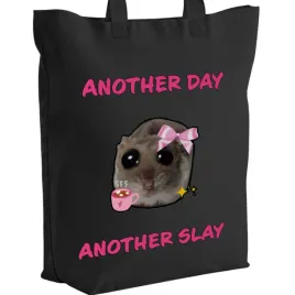 torba-bawelniana-czarna-na-zakupy-chomik-another-day-just-a-girl