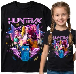 dziecieca-koszulka-czarna-122-t-shirt-kpop-demon-hunters-huntrix-saja-boys