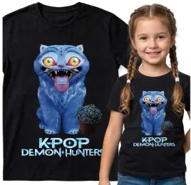 dziecieca-koszulka-czarna-146-t-shirt-kpop-demon-hunters-huntrix-saja-boys